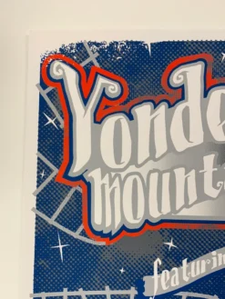 Yonder Mountain String Band - 2008 Darin Shock Poster Philadelphia, PA, NYC