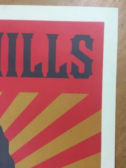 Art Prints The Black Hills Are Not For Sale - 2012 Shepard Fairey Art Print Poster