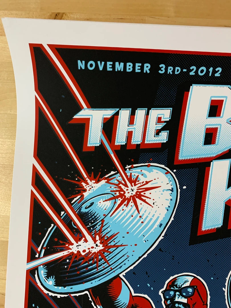 Black Keys - 2012 Blair Sayer Poster Auckland, AUS S/N Gig Posters