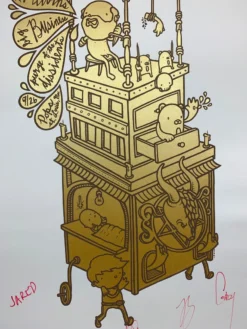 Melvins - 2007 Budai Poster St. Louis, MO Pop's Band Signed Gig Posters