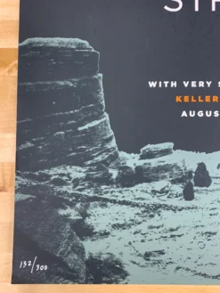 Yonder Mountain String Band - 2008 Anthem Branding Poster Red Rocks Morrison, CO