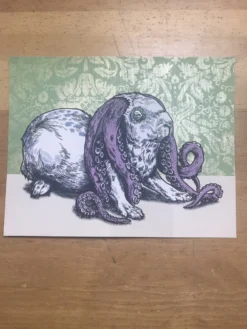 Phineas X Jones Buntacles - 2011 Phineas Jones Poster Art Print Bunny