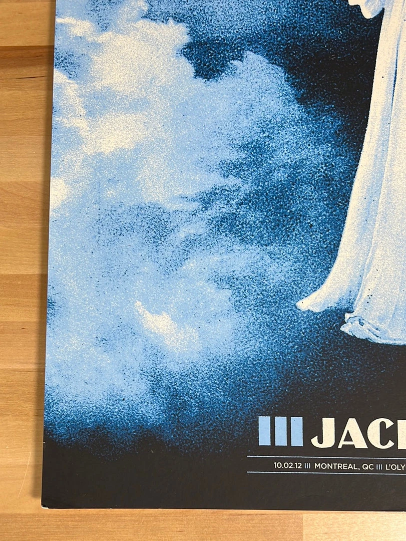 Jack White - 2012 The Silent Giants Montreal, QC, Canada Gig Posters