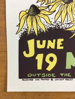 Vandermark 5 - 2004 Cricket Press Poster Lexington, KY Mecca Gig Posters