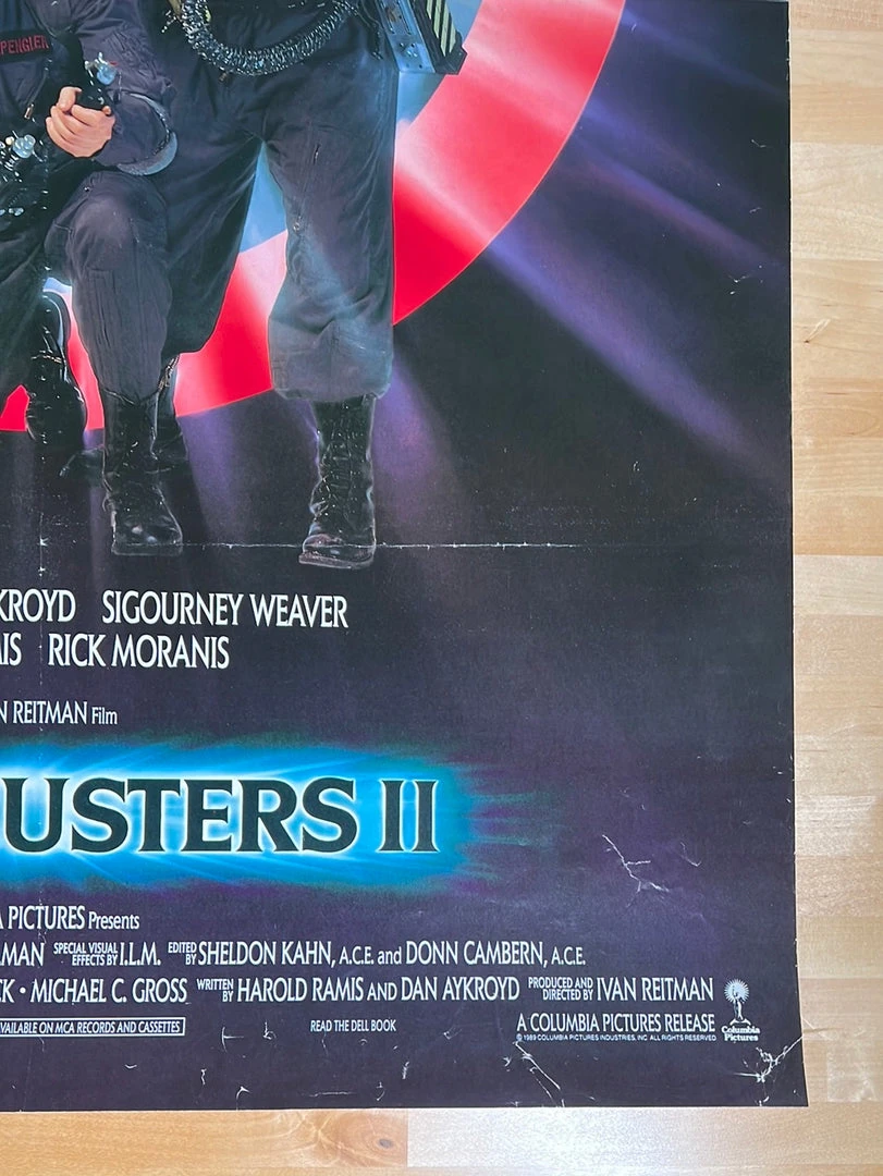 Sold Out Posters Ghostbusters 2 - 1989 One Sheet Movie Poster Original Vintage 27x40