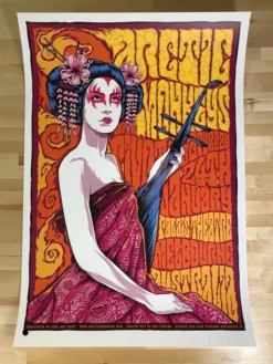 Arctic Monkeys - 2009 Ken Taylor Poster Melbourne, AUS