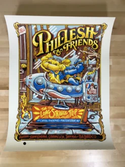 Gig Posters Phil Lesh & Friends - 2019 AJ Masthay Poster Port Chester, NY Capitol Theatre