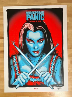 Widespread Panic - 2016 Zoltron Poster Broomfield, CO 10/30