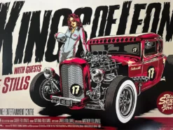 Kings Of Leon - 2009 Ken Taylor Poster Sydney, AUS