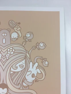 Art Prints Untitled (Tan Psych) - 2008 Mike Budai Poster Art Print