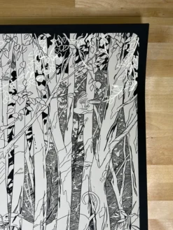 Gig Posters Ray Lamontagne - 2019 Yin Shian Ng Poster Philadelphia, PA