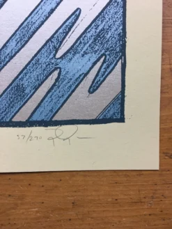 The Thing - 2010 Jay Ryan Poster Smoked Meat & BBQ Tour