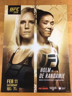 Sold Out Posters UFC 208 - Holm Vs De Randamie Poster