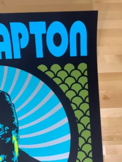 Eric Clapton - 2019 Scrojo Poster European Tour Gig Posters