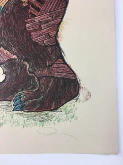 Last American Bear - 2010 Dan Grzeca Poster Art Print Art Prints