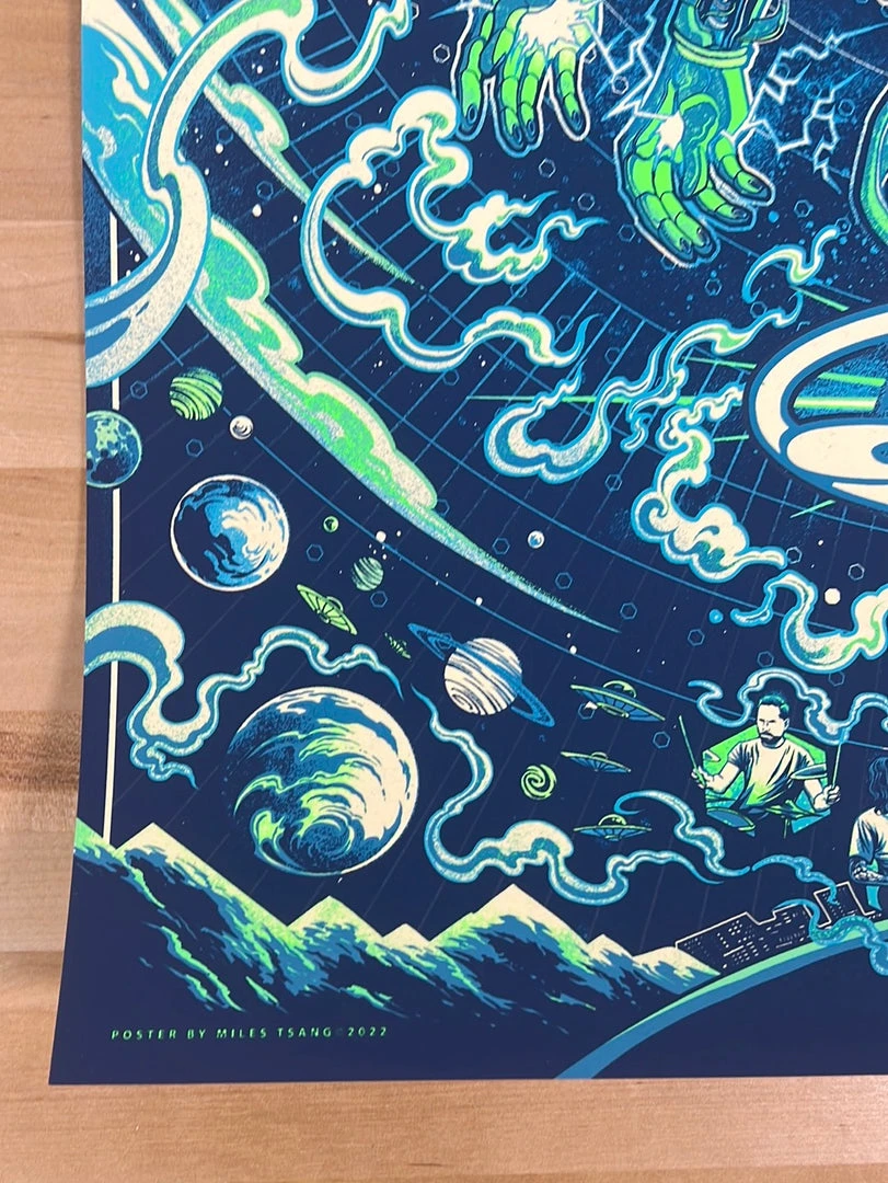 311 - 2022 Miles Tsang Poster Las Vegas, NV Grassroots Green
