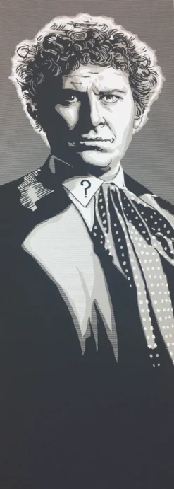 Doctor Who Colin Baker - Tim Doyle Poster Art Print Dr. Art Prints