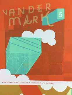 Vandermark 5 / Atomic - 2004 Nick Butcher Poster Chicago, IL The Green Mill