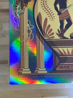 String Cheese Incident - 2021 Mike Tallman Poster Berkeley, CA FOIL Foil Posters