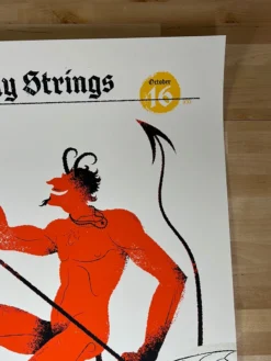 Colorado Billy Strings - 2021 Delicious Design League Poster Denver, CO 10/16 1st