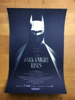 The Dark Knight Rises - 2012 Olly Moss Poster San Diego, CA Comic-Con Movie/TV Posters