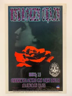 FD/ID 12 Unbroken Chain - 1995 Stanley Mouse Poster Maritime Hall San Fran 1st