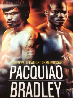 Sold Out Posters Boxing - 2016 Pacquiao Vs Bradley Poster
