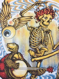 Grateful Dead, Here Comes Sunshine - 2018 Zeb Love Poster Art Print