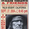 Gig Posters Willie Nelson - 2004 Franks Brothers 9/27 Poster Palm Desert, CA
