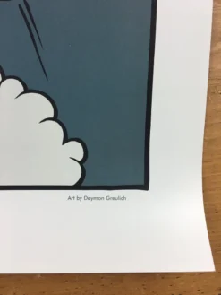 Pearl Jam - 2006 Daymon Greulich Poster Perth, AUS Subiaco Oval