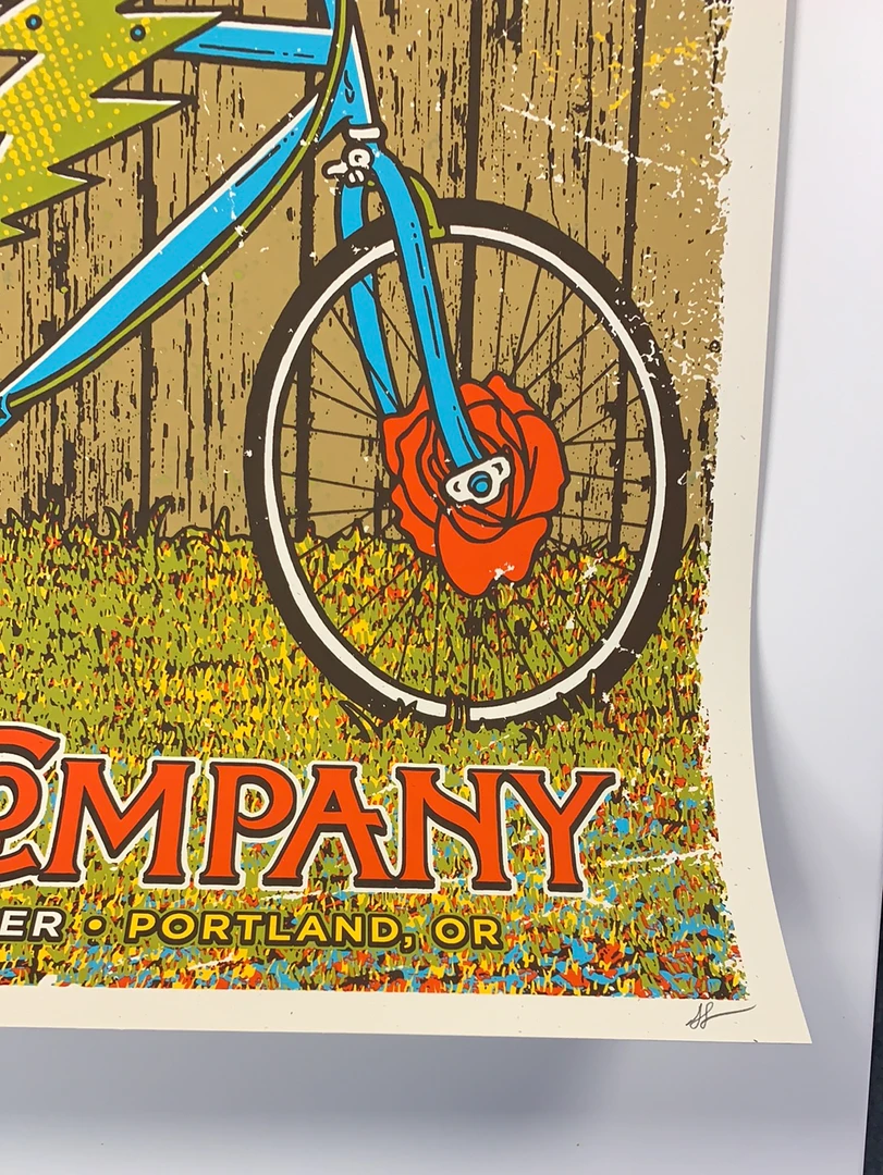 Gregg Gordon Dead & Company - 2016 Gigart Poster Portland, OR Summer Tour