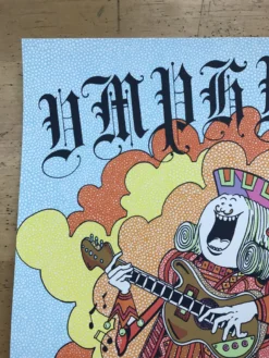 Umphrey's McGee - 2016 FugScreens Studios Poster North Coast Chicago