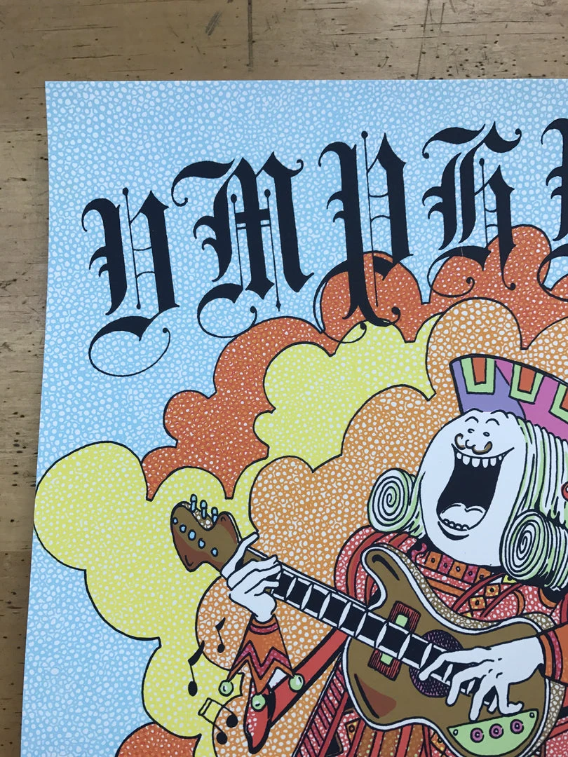 Umphrey's McGee - 2016 FugScreens Studios Poster North Coast Chicago