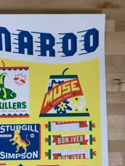 Gig Posters Bonnaroo - 2018 Mike Davis Poster Manchester, TN