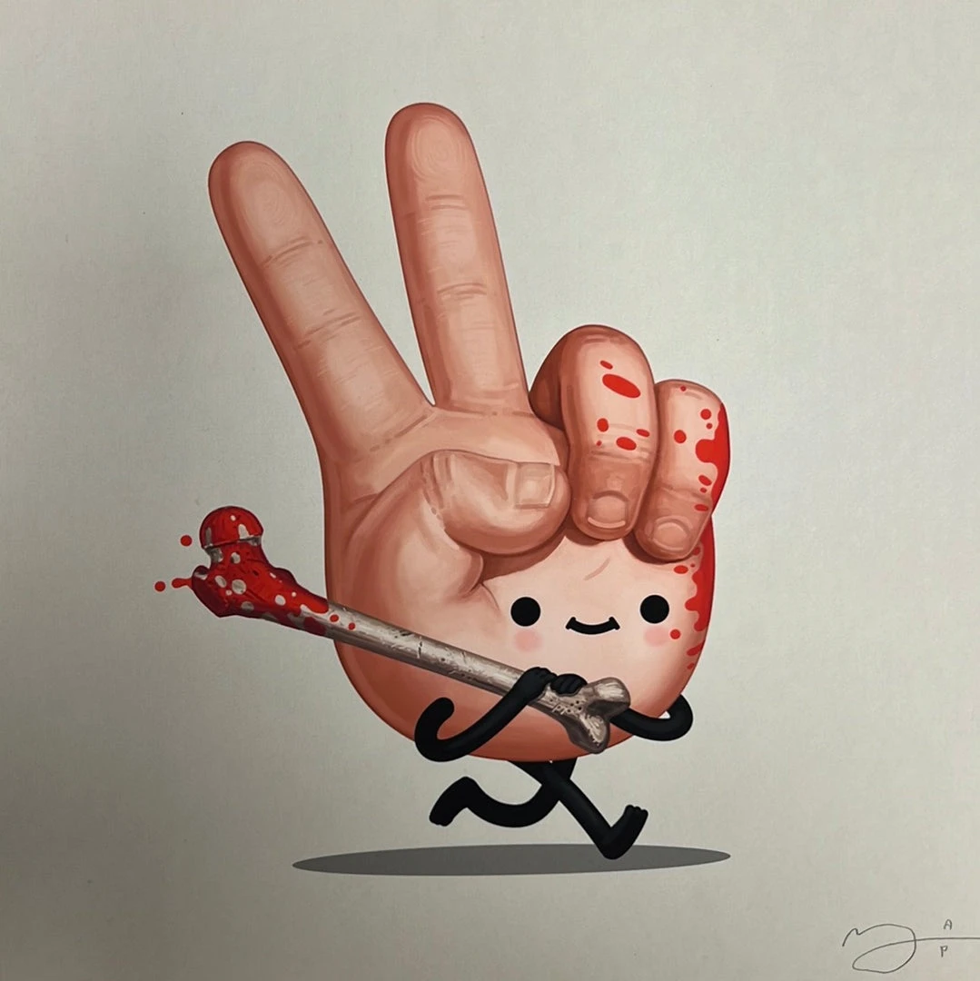 Daisy I - 2019 Mike Mitchell Poster Art Print Mikeland AP Art Prints