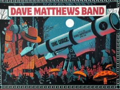 Methane Studios Dave Matthews Band - 2021 Methane Poster George, WA 9/3