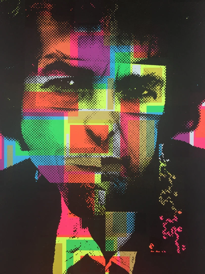 Bob Dylan - 2009 Mike Martin Poster Columbus, OH Lifestyle Communities Pav.