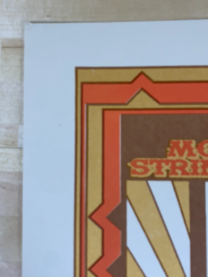 Yonder Mountain String Band - 2007 Tripp Poster Red Rocks Morrison, CO