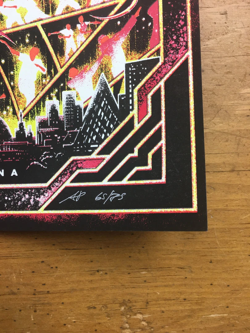 Childish Gambino - 2019 Miles Tsang Poster Paris, FRA AccorHotels Arena AP