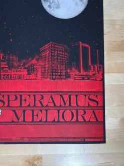 The White Stripes - 2021 Rob Jones Poster Greatest Hits Red/Black Jack White