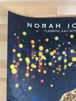 Colorado Norah Jones - 2019 Todd Slater Poster Red Rocks Morrison, CO AP