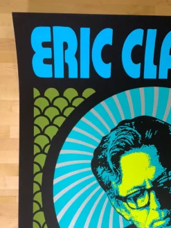 Eric Clapton - 2019 Scrojo Poster European Tour Gig Posters