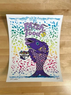 Phish Food - 2022 Jim Pollock Digital Edition Poster Ben & Jerry's
