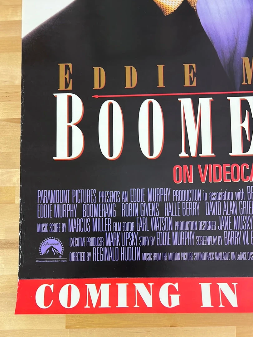 Sold Out Posters Boomerang - 1992 Video Promo Movie Poster Original Vintage