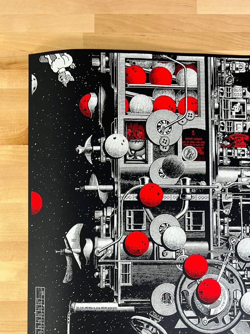 The White Stripes - 2021 Rob Jones Poster Greatest Hits White/Black