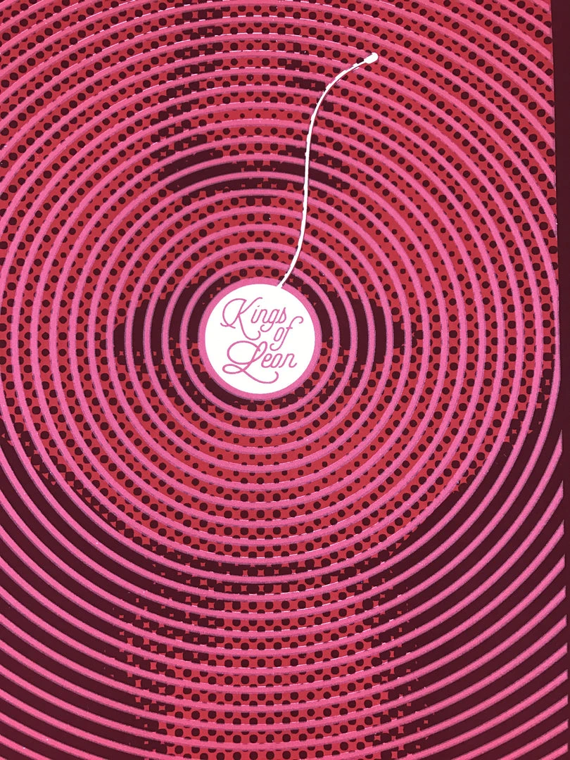 Gig Posters Kings Of Leon - 2017 Daniel Aranda Poster Phoenix, AZ, AK-Chin Pavilion