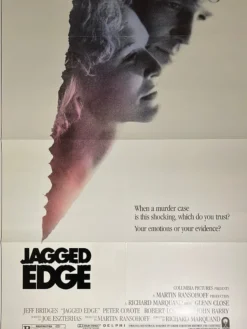 Sold Out Posters Jagged Edge - 1985 One Sheet Movie Poster Original Vintage 27x41