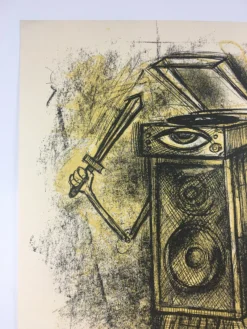 Vinyl Warrior - 2013 Dan Grzeca Poster Art Print