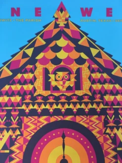 Gene Ween - 2011 Todd Slater Poster Austin, TX The Parish