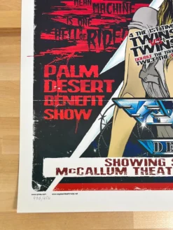 Queens Of The Stone Age - 2007 Rhys Cooper Poster Palm Desert, CA